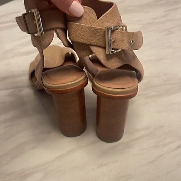 Joie Block Heel Nude size 37.5 - Picture 3 of 5